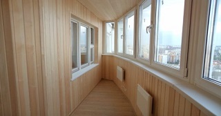 Внутренняя отделка лоджии Урюпинск, цена от 210 руб. м2